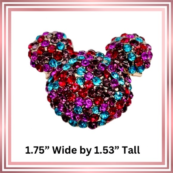 Mouse Ears Women’s Brooch - Picture 2 of 3